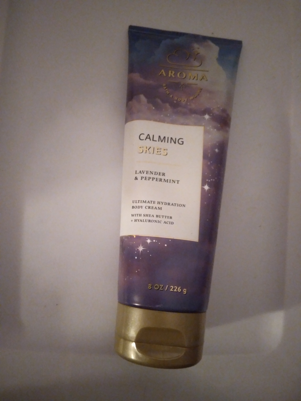Bath & Body Aroma Calming Skies Lavender & Peppermint Body Cream